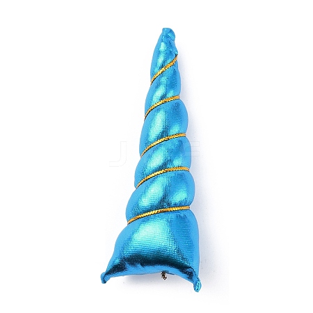 Cloth & PP Horn Ornament Accessories FIND-WH0032-41A-1