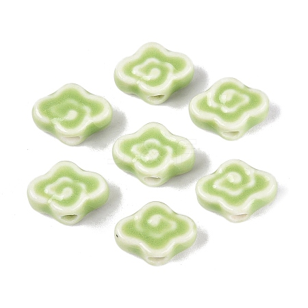 Handmade Porcelain Beads PORC-Q008-09E-1
