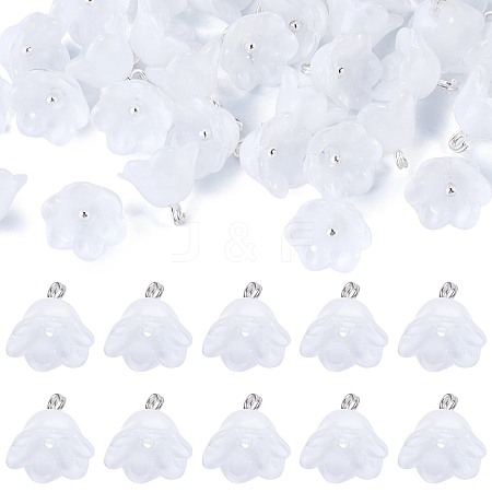 38Pcs Glass Charms GLAA-TADJ0001-19F-1