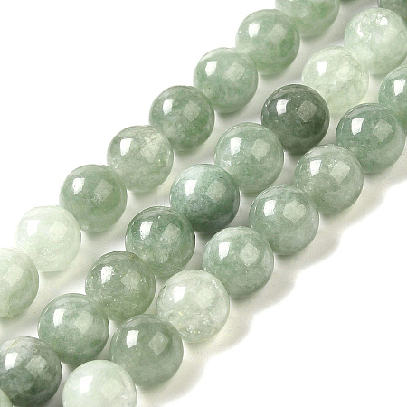 Natural Dyed White Jade Beads Strands G-M402-C03-05-1