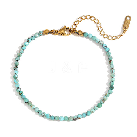 Natural Lepidolite Beaded Bracelets for Women PW7848-8-1
