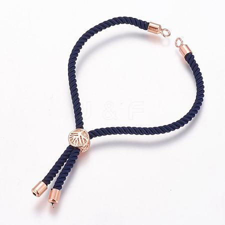 Nylon Cord Bracelet Making MAK-P005-01RG-1