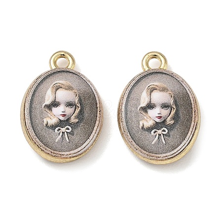 Printed Alloy Pendants AL-CBA4262-10A-02-1
