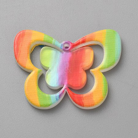 Printing Acrylic Pendants OACR-WH0028-40E-1