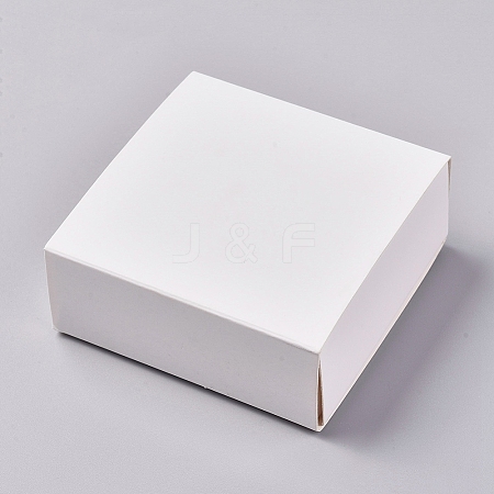 Foldable Paper Drawer Boxes LS-CON-WH0069-66-1