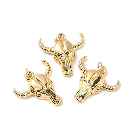 Rack Plating Brass Pendants KK-B054-07G-08G-1