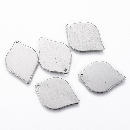 Tarnish Resistant 304 Stainless Steel Pendants STAS-P175-60P-1