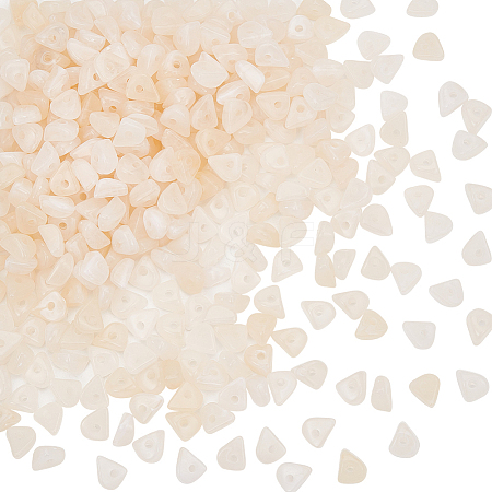 400Pcs Acrylic Beads OACR-SC0001-34-1