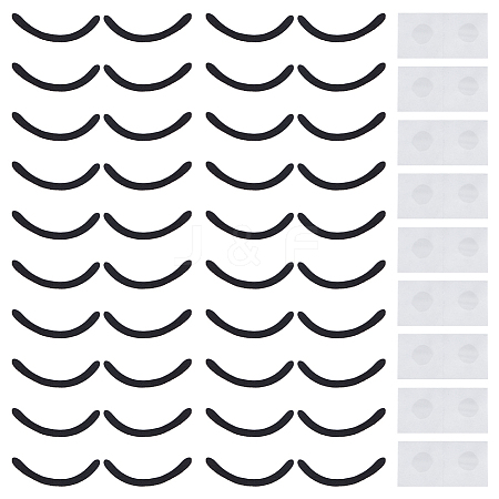 20 Sets Non-Woven Cake Insert Card Decoration AJEW-FG0004-74B-1