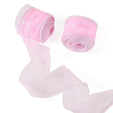 Polyester Deco Mesh Ribbons OCOR-TAC0024-004C-1