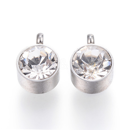 304 Stainless Steel Charms STAS-G118-05P-1