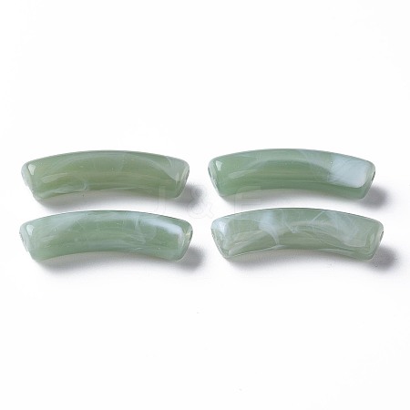Two Tone Acrylic Beads X-MACR-S272-78H-1