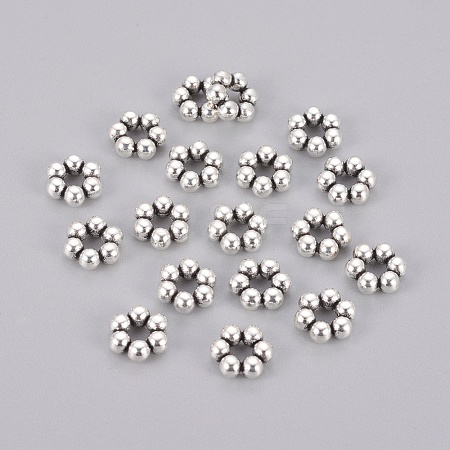 Tibetan Style Spacer Beads LFH267Y-1