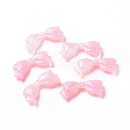 Opaque Acrylic Beads X-OACR-E014-15E-1