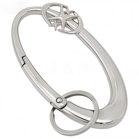 1Pc Alloy Spring Gate Rings FIND-SP0003-03B-1