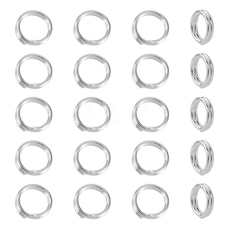 925 Sterling Silver Split Jump Rings STER-TA0001-48D-1