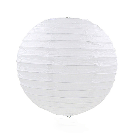 Paper Ball Lantern AJEW-WH0004-25cm-11-1