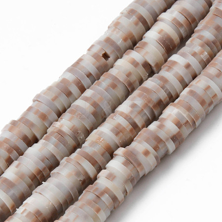 Handmade Polymer Clay Beads Strands CLAY-N008-010M-1