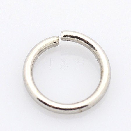 Tarnish Resistant 304 Stainless Steel Open Jump Rings LS-STAS-E067-05-4.5mm-1