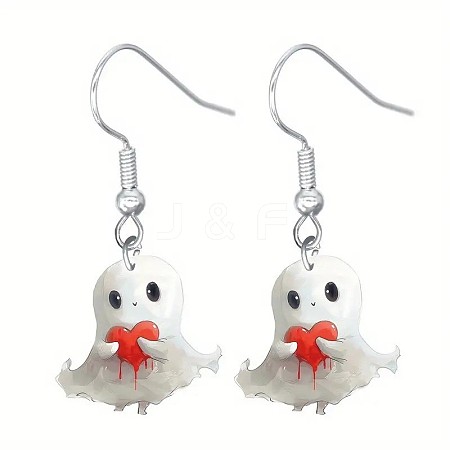 Acrylic Dangle Earrings FS-WG2DB4D-14-1