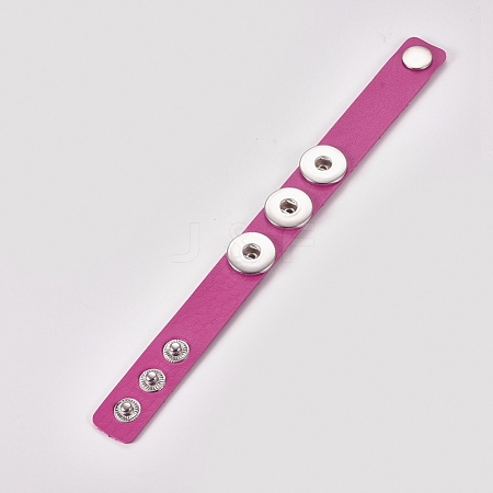 Imitation Leather Cord Bracelets BJEW-WH0009-05F-1