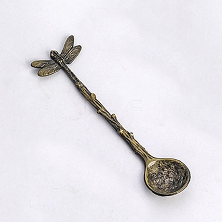Alloy Coffee Tea Spoon AJEW-H145-90AB-1