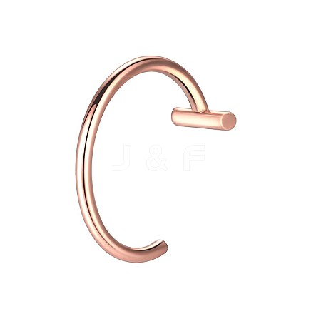 Stainless Steel Fake Lip Rings WG9CB95-08-1