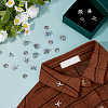 16Pcs Airplane Brooches JEWB-FH0002-34-4