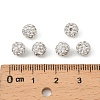 Grade A Rhinestone Pave Disco Ball Beads RB-Q100-12-4