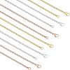 Unicraftale Unisex Casual Style 304 Stainless Steel Curb Chain Necklaces STAS-UN0017-96-1