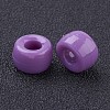 Opaque Acrylic European Beads X-PL338-7-4