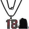 667 Stainless Steel Box Chain Necklaces NJEW-BBC0001-35C-EB-1
