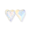 Electroplated Glass Pendants EGLA-M029-05-4