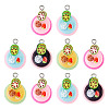10Pcs Resin Pendants FIND-TA0008-34-1