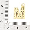 Brass Micro Pave Cubic Zirconia Pendants KK-V014-01G-13-3