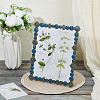 Rectangle Zinc Alloy Enamel Photo Frame Stand AJEW-WH0794-87C-4