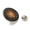 Twelve Constellation Creative Alloy Badges Constellation Brooches JEWB-S033-01P-F-3