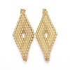 MIYUKI & TOHO Handmade Japanese Seed Beads Links LS-SEED-E004-C03-1
