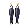 Brass Pendants KK-D019-29C-07G-1