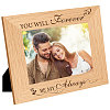 Natural Wood Photo Frames DIY-WH0247-015-1