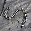 Tarnish Resistant 304 Stainless Steel Cable Chain Bracelets X-BJEW-I238-09P-2
