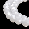 Electroplate Glass Beads Strands EGLA-A035-J8mm-A05-3