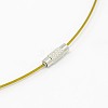 201 Stainless Steel Wire Necklace Cord X-TWIR-SW001-6-2