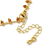 Brass Cable Chain Necklace Making KK-K337-12G-07-3