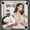 16Pcs Alloy Rhinestone Shank Buttons BUTT-GA0001-19B-5