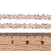 Transparent Glass Beads Strands GLAA-N018-3mm-21-2