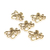Tibetan Style Alloy Octopus Cabochons TIBEP-A15656-AG-RS-2
