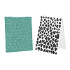 Plastic Embossing Folders DIY-WH0186-21-3