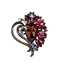 Alloy Rhinestone Brooch for Backpack Clothes PW-WG8AC7E-02-1