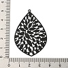 Spray Printed 430 Stainless Steel Pendants X-STAS-P359-01I-3